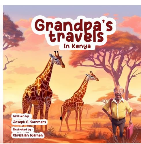 Grandpa Travels — Kenya book cover